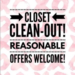 Cyber Monday Closet Clean Out! Make me an offer!
